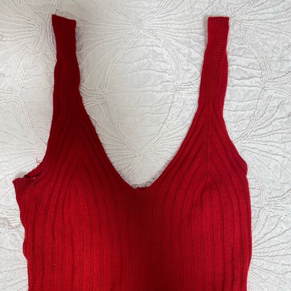 Knitted crop top - Picture 3 of 6